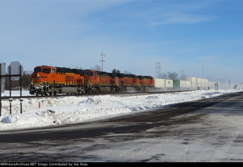 BNSF 6732 West